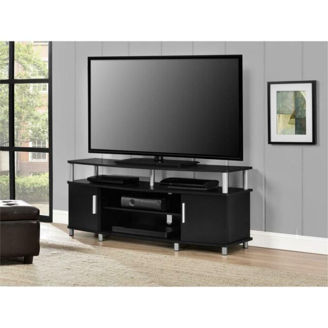 Ameriwood Home Carson Tv Stand For Tvs Up To 50" Black 50 Throughout Ameriwood Home Carson Tv Stands With Multiple Finishes (View 18 of 20)