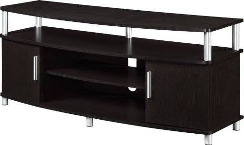 Ameriwood Home Carson Tv Stand For Tvs Up To 50 Wide Espresso Throughout Ameriwood Home Carson Tv Stands With Multiple Finishes (View 9 of 20)