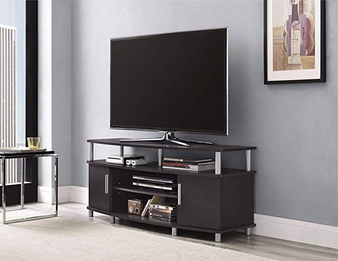Ameriwood Home Carson Tv Stand For Tvs Up To 50" Wide In Orsen Wide Tv Stands (Gallery 20 of 20)