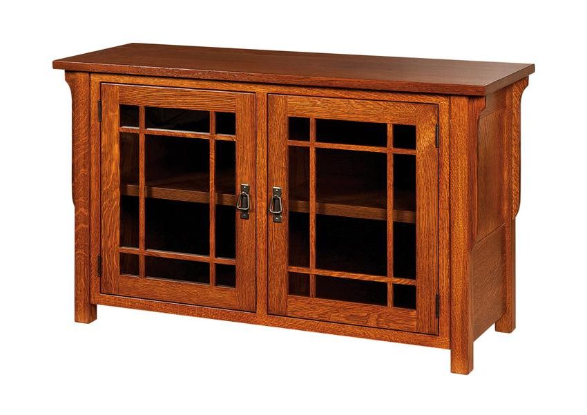 Amish Mission Stereo Cabinet | Cabinets Matttroy Intended For Lancaster Small Tv Stands (Gallery 20 of 20)