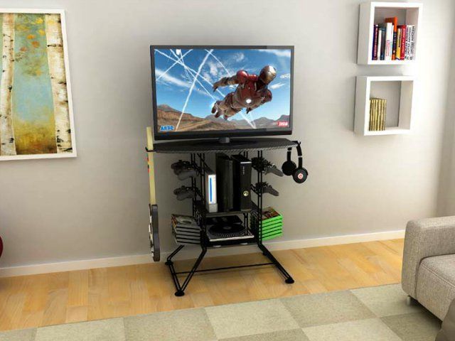 Atlantic Centipede Gaming Stand – Getdatgadget | Game With Regard To Atlantic Game Central Tv Space Saving Gaming Storage Tv Stands (Gallery 22 of 41)