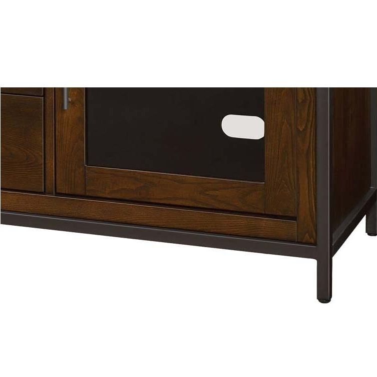 Bello Solid Wood Fulton 70 In. Audio Video Cabinet (cocoa For Fulton Tv Stands (Gallery 19 of 20)