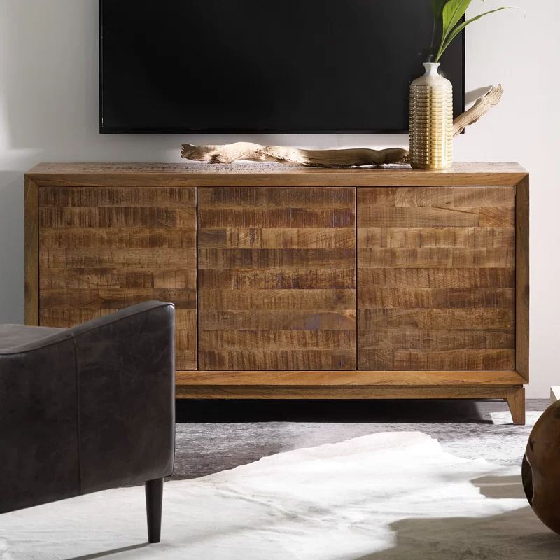 Berdina Solid Wood Tv Stand For Tvs Up To 70" In 2021 | Tv Throughout Miconia Solid Wood Tv Stands For Tvs Up To 70" (Gallery 18 of 20)