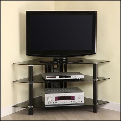 Best Buy: Walker Edison Corner Tv Stand For Tvs Up To 48 With Antea Tv Stands For Tvs Up To 48&quot; (Gallery 17 of 20)