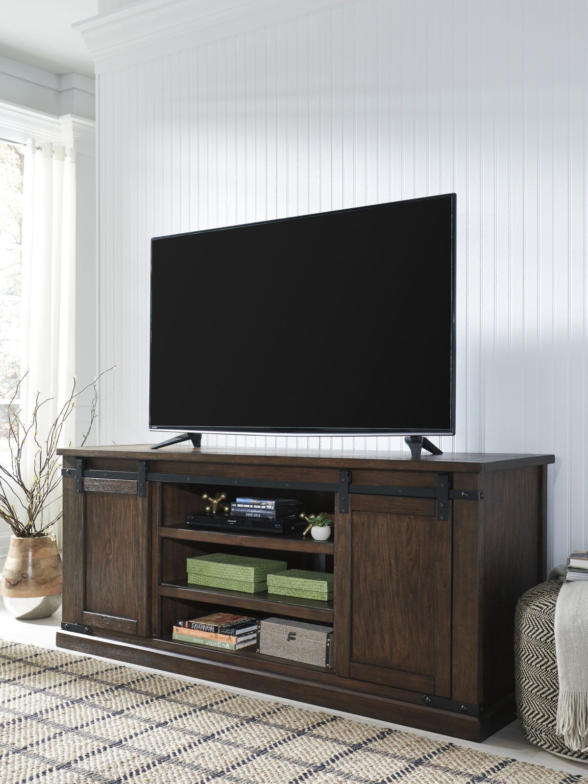 Budmore Extra Large Tv Stand | Freedom Rent To Own With Regard To Richmond Tv Unit Stands (Gallery 4 of 20)