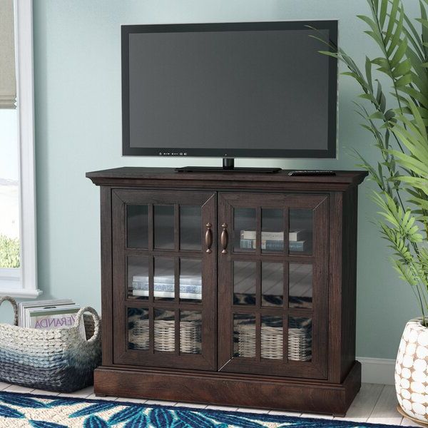 Canora Grey Shreyas Solid Wood Tv Stand For Tvs Up To 49 Regarding Oglethorpe Tv Stands For Tvs Up To 49" (View 3 of 20)
