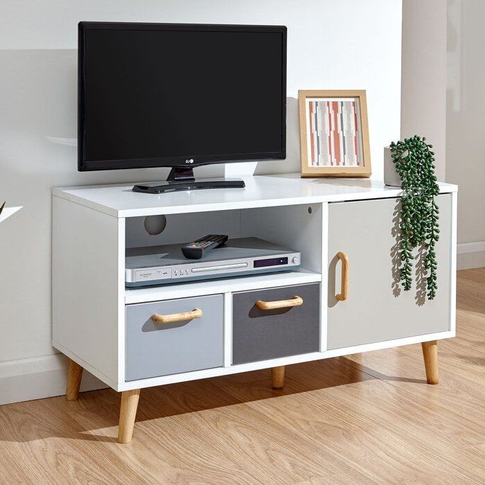 Causey Tv Stand For Tvs Up To 43" | Small Tv Stand, Small Pertaining To Mathew Tv Stands For Tvs Up To 43" (Gallery 20 of 20)