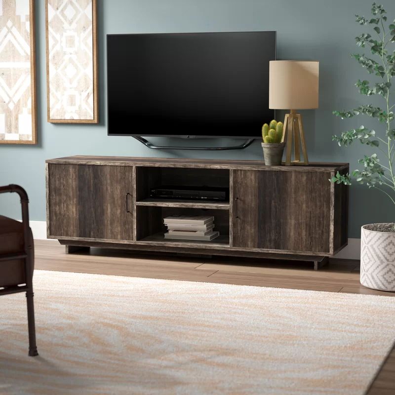 Cheriton Tv Stand For Tvs Up To 70" | Solid Wood Tv Stand In Miconia Solid Wood Tv Stands For Tvs Up To 70&quot; (Gallery 2 of 20)