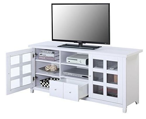 Convenience Concepts Newport Park Lane 60 Inch Tv Stand, With Regard To Convenience Concepts Newport Marbella 60&quot; Tv Stands (Gallery 18 of 20)