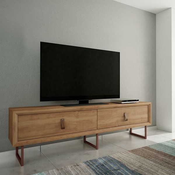 Corrigan Studio® Lyell Tv Stand For Tvs Up To 78" | Wayfair Pertaining To Ansel Tv Stands For Tvs Up To 78" (Gallery 16 of 20)