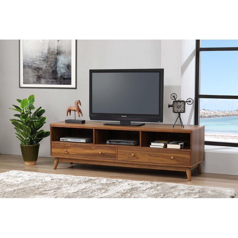 Corrigan Studio® Sheperd Tv Stand For Tvs Up To 78 For Ansel Tv Stands For Tvs Up To 78" (View 4 of 20)