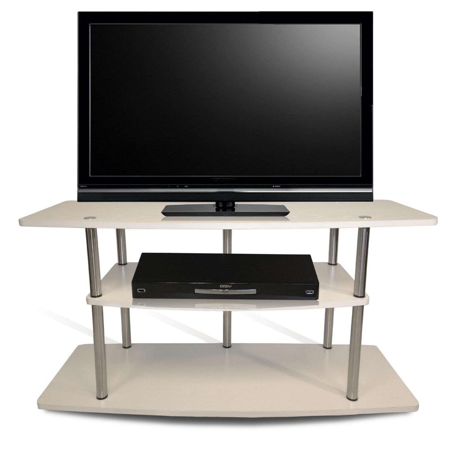 Designs2go™ 3 Tier Wide Tv Stand – $85.99 | Ojcommerce Within Indi Wide Tv Stands (Gallery 19 of 20)