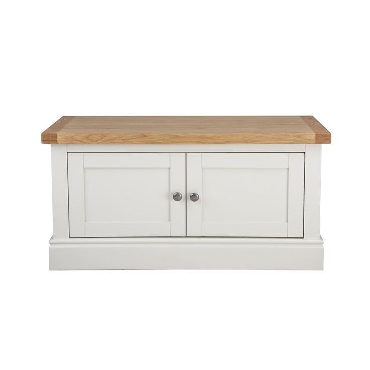 Dunelm Cream Compton Hallway Bench | Hallway Bench, Hall Intended For Compton Ivory Corner Tv Stands (View 18 of 20)