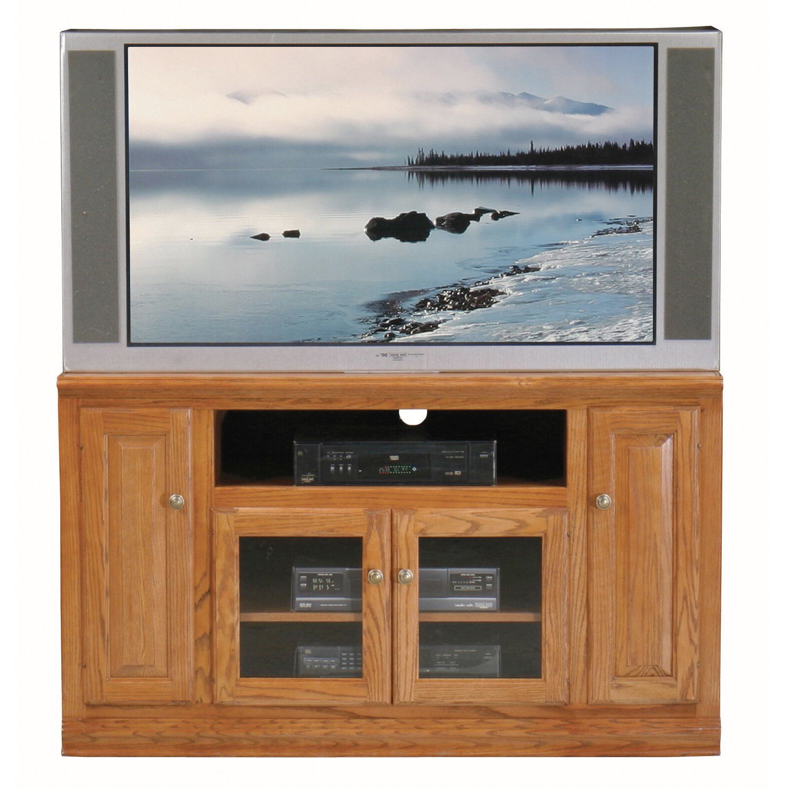 Eagle Furniture Manufacturing Classic Oak Tv Stand For Astoria Oak Tv Stands (View 8 of 20)