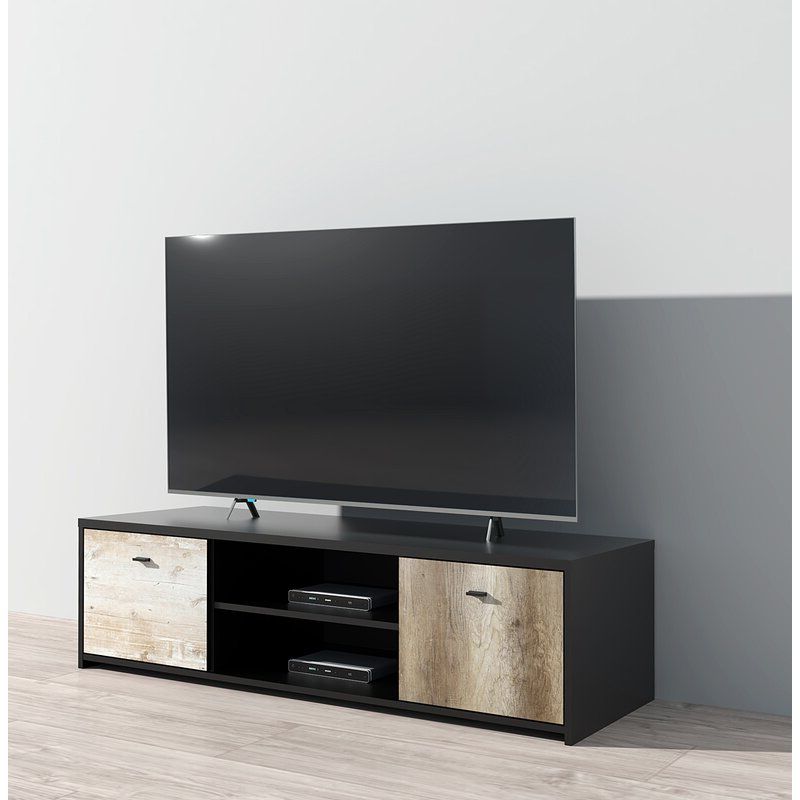 Ebern Designs Acad Tv Stand For Tvs Up To 88" | Wayfair.co (View 14 of 20)
