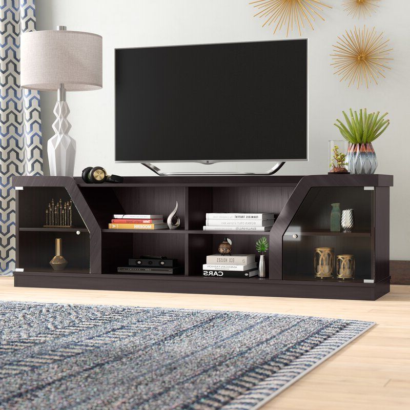 Ebern Designs Oxfordshire Tv Stand For Tvs Up To 70 Pertaining To Glass Tv Stands For Tvs Up To 70&quot; (Gallery 6 of 20)