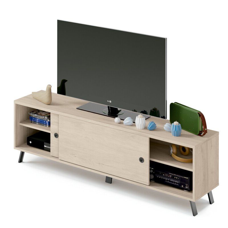 Ebern Designs Vikesha Tv Stand For Tvs Up To 78" | Wayfair With Regard To Grandstaff Tv Stands For Tvs Up To 78&quot; (View 9 of 20)