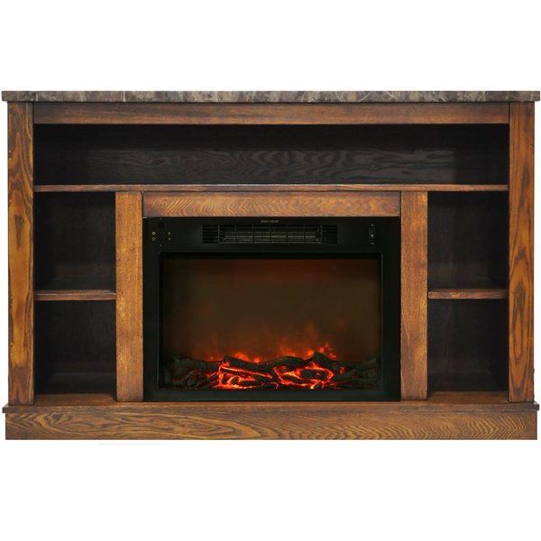 Eudora Tv Stand For Tvs Up To 50" With Fireplace Included Pertaining To Neilsen Tv Stands For Tvs Up To 50&quot; With Fireplace Included (Gallery 19 of 20)