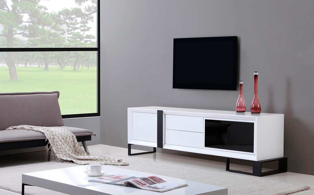 Extra Long Modern Tv Stand Bm 36 | Tv Stands In Lucas Extra Wide Tv Unit Grey Stands (Gallery 1 of 20)