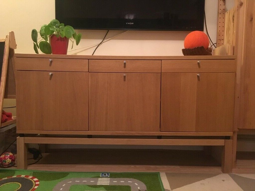 **free ** Used Wooden Tv Stand, 3 Doors And 3 Small With Corona Small Tv Stands (View 7 of 20)