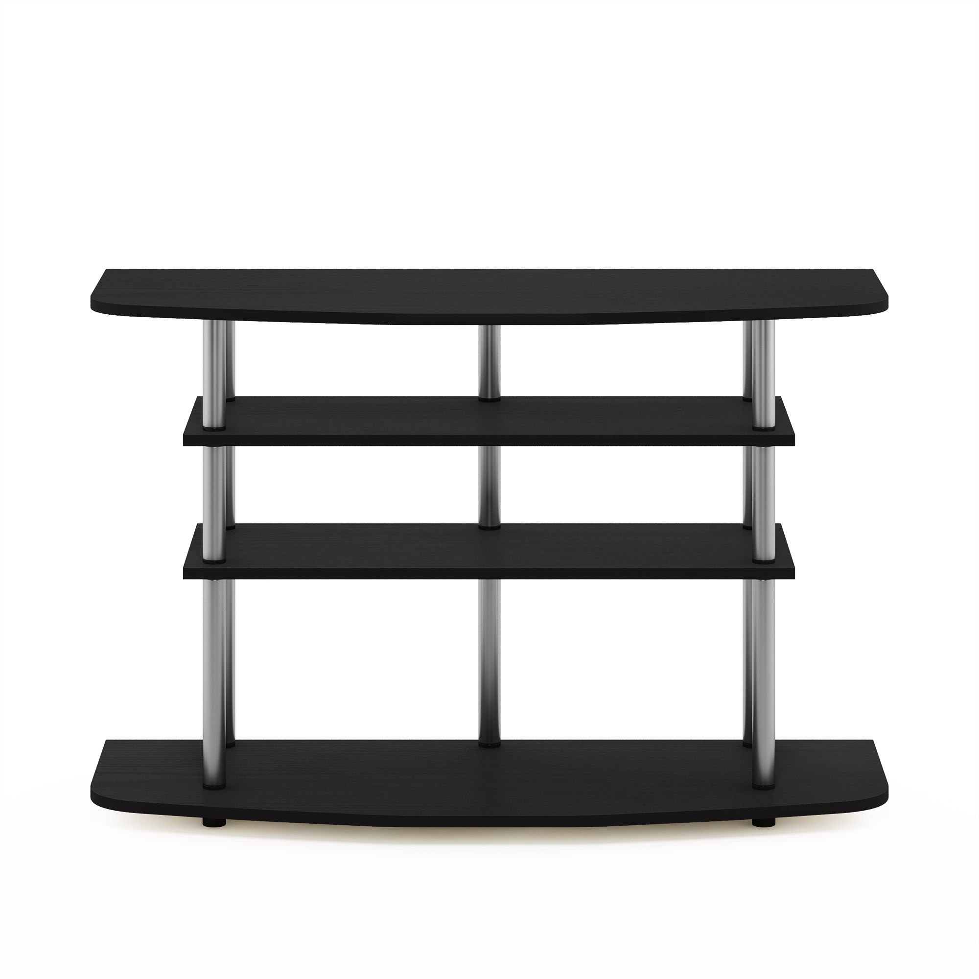 Furinno Frans Turn N Tube 4 Tier Tv Stand For Tv Up To 46 With Regard To Furinno Jaya Large Tv Stands With Storage Bin (Gallery 7 of 20)