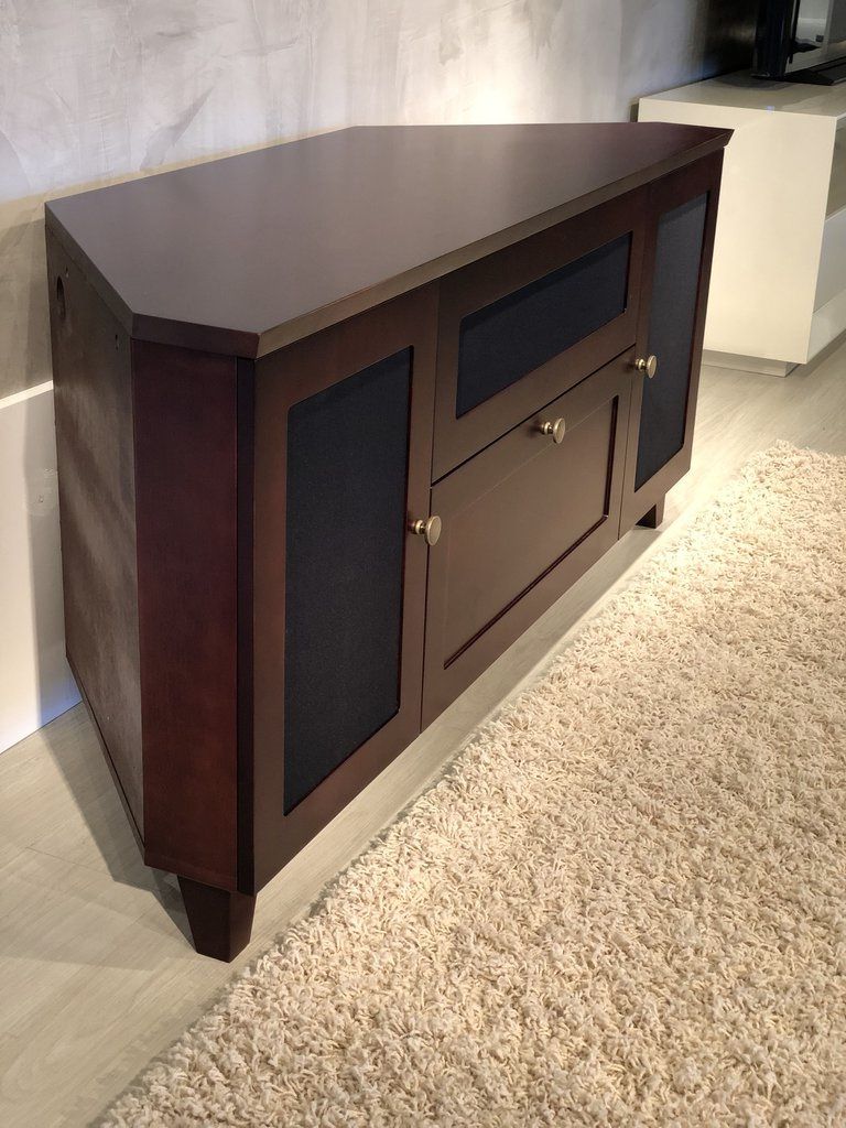 Furnitech Ft61sccdc Shakers Corner Tv Stand Up To 65" Tv's With Regard To Grenier Tv Stands For Tvs Up To 65&quot; (Gallery 20 of 20)