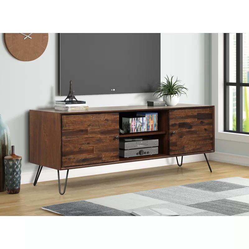 Garvyn Solid Wood Tv Stand For Tvs Up To 65" | Tv Stand In Giltner Solid Wood Tv Stands For Tvs Up To 65&quot; (View 3 of 20)