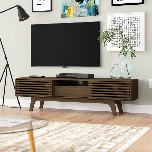 George Oliver Adam Tv Stand For Tvs Up To 60" & Reviews With Regard To Evelynn Tv Stands For Tvs Up To 60" (Gallery 18 of 20)