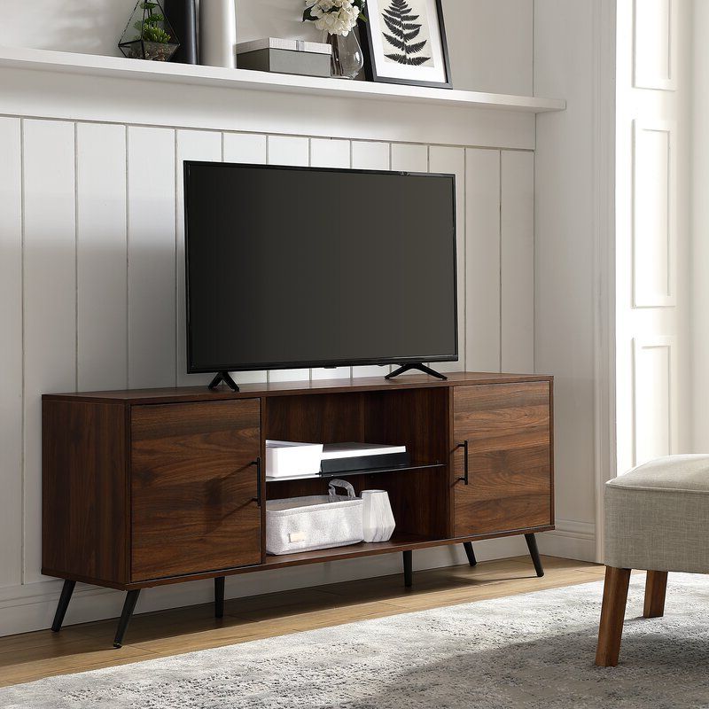 George Oliver Glenn Tv Stand For Tvs Up To 65" & Reviews Throughout Oliver Wide Tv Stands (Gallery 1 of 20)