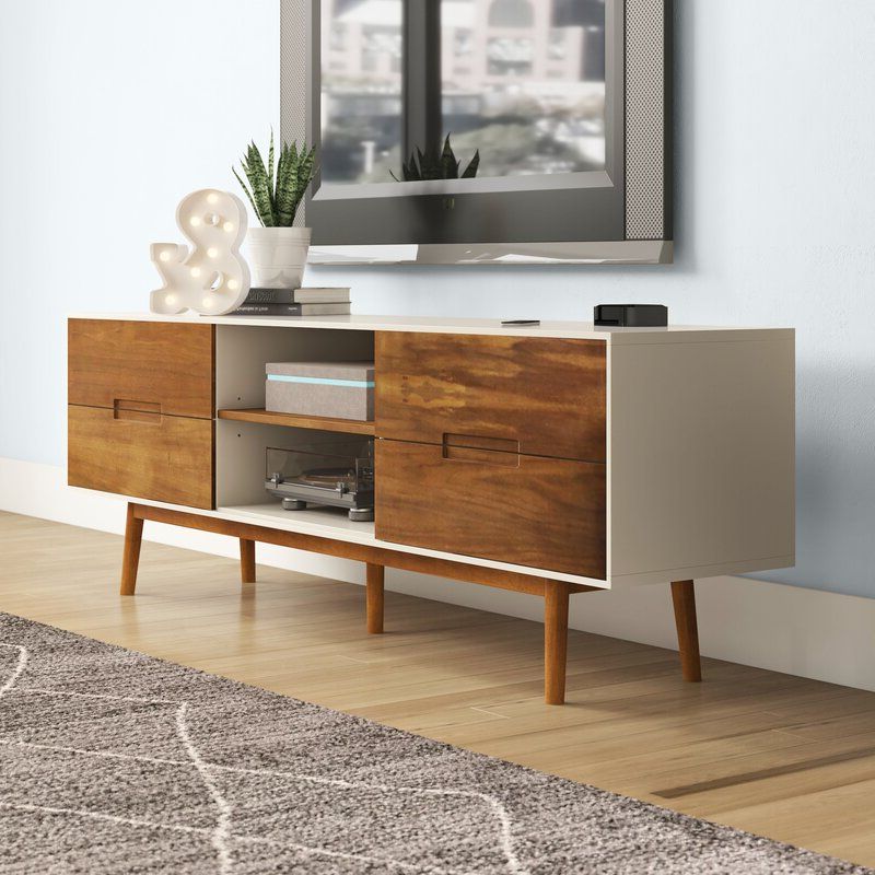 George Oliver Kangley Tv Stand For Tvs Up To 78" & Reviews Pertaining To Ansel Tv Stands For Tvs Up To 78&quot; (View 8 of 20)