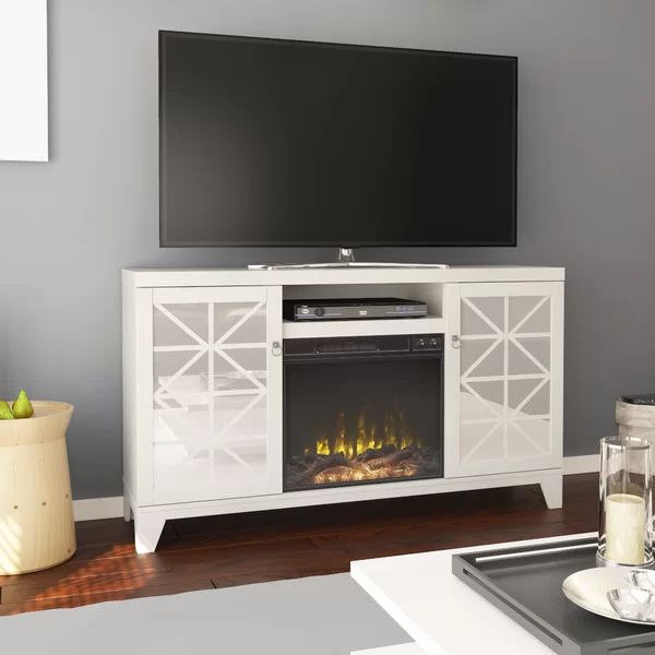 Gerde Tv Stand For Tvs Up To 65" With Fireplace Included Regarding Valenti Tv Stands For Tvs Up To 65&quot; (View 10 of 20)