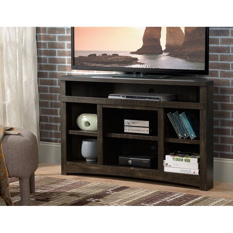 Gracie Oaks Stig Corner Tv Stand For Tvs Up To 50 Pertaining To Camden Corner Tv Stands For Tvs Up To 50&quot; (Gallery 20 of 20)