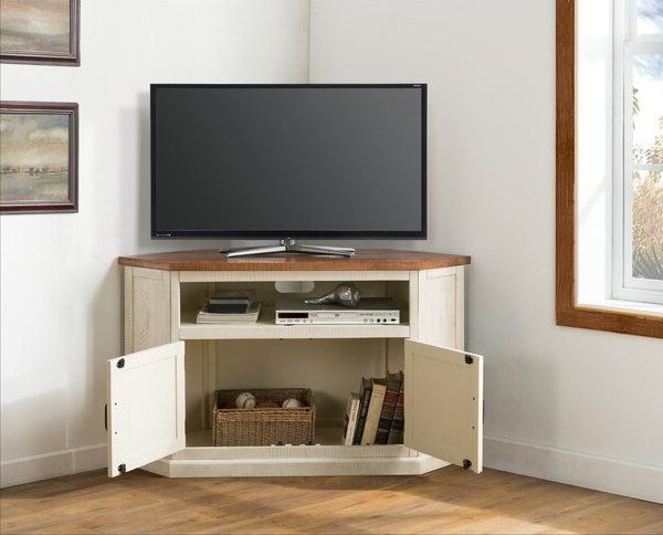 Guide To Corner Tv Stands & Cabinets Intended For Zena Corner Tv Stands (Gallery 20 of 20)
