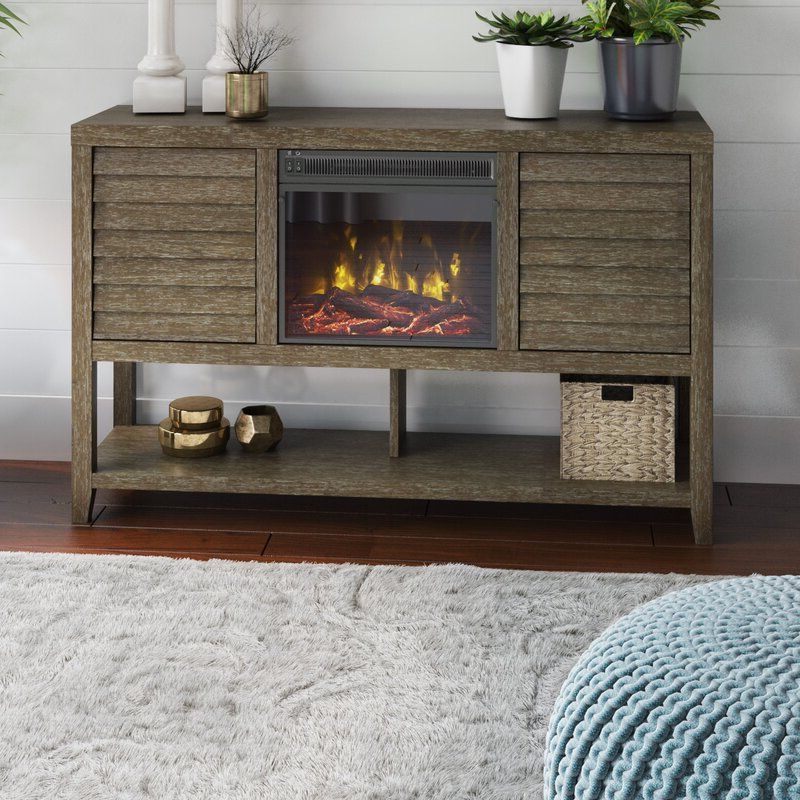 Highland Dunes Kerner Tv Stand For Tvs Up To 60" With Intended For Lorraine Tv Stands For Tvs Up To 60&quot; With Fireplace Included (View 15 of 20)