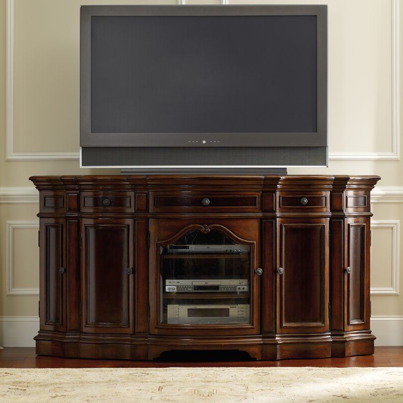 Hooker Furniture Solid Wood Tv Stand For Tvs Up To 85 With Regard To Sahika Tv Stands For Tvs Up To 55&quot; (Gallery 16 of 20)