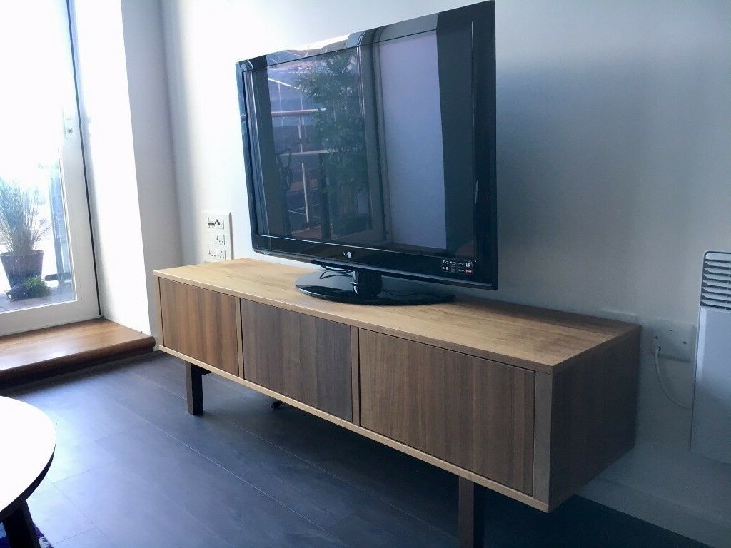 Ikea Stockholm Media Tv Unit Stand | In Brentwood, Essex For Carbon Tv Unit Stands (Gallery 5 of 20)