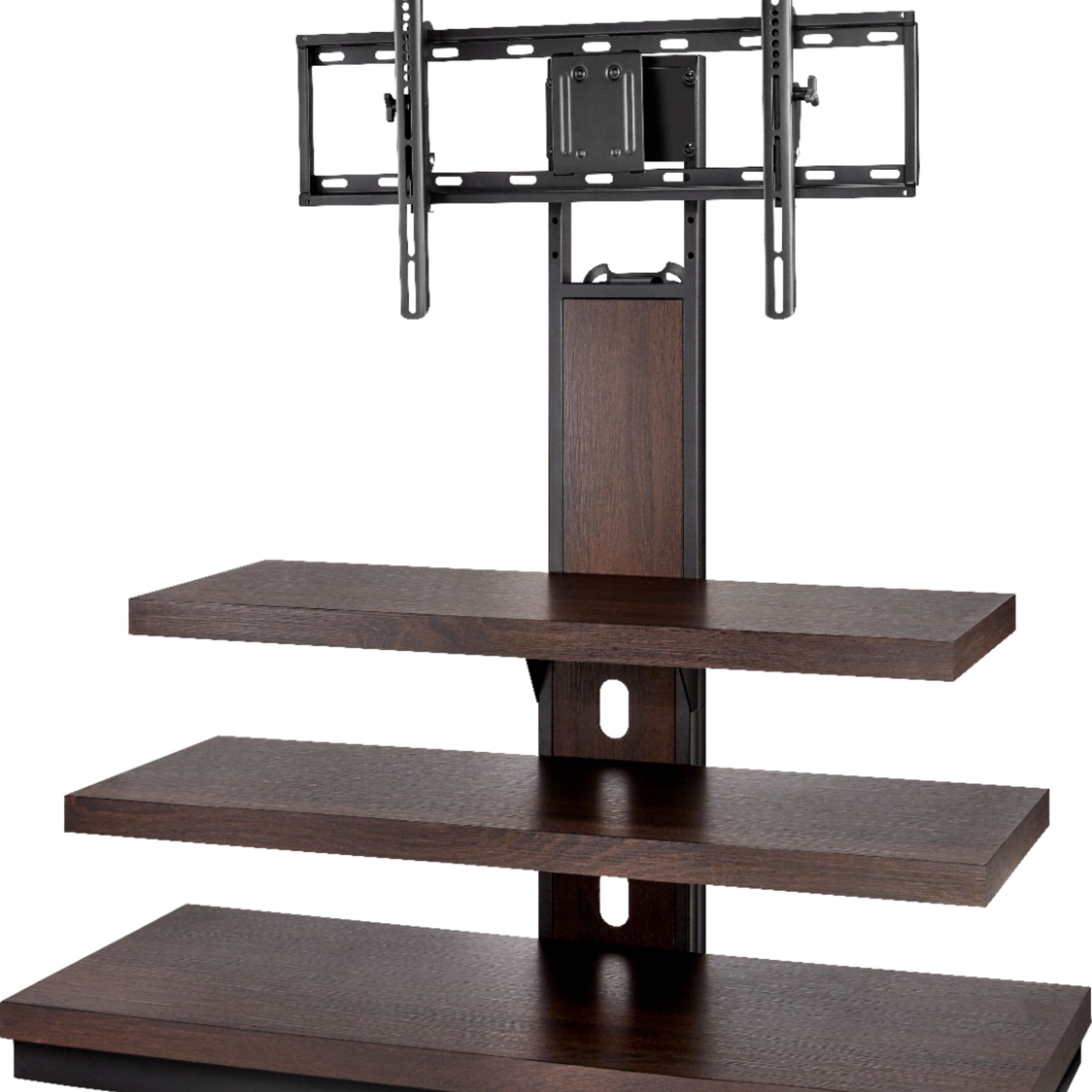 Insignia™ Tv Stand For Most Flat Panel Tvs Up To 55" Dark Pertaining To Lansing Tv Stands For Tvs Up To 55" (Gallery 20 of 20)