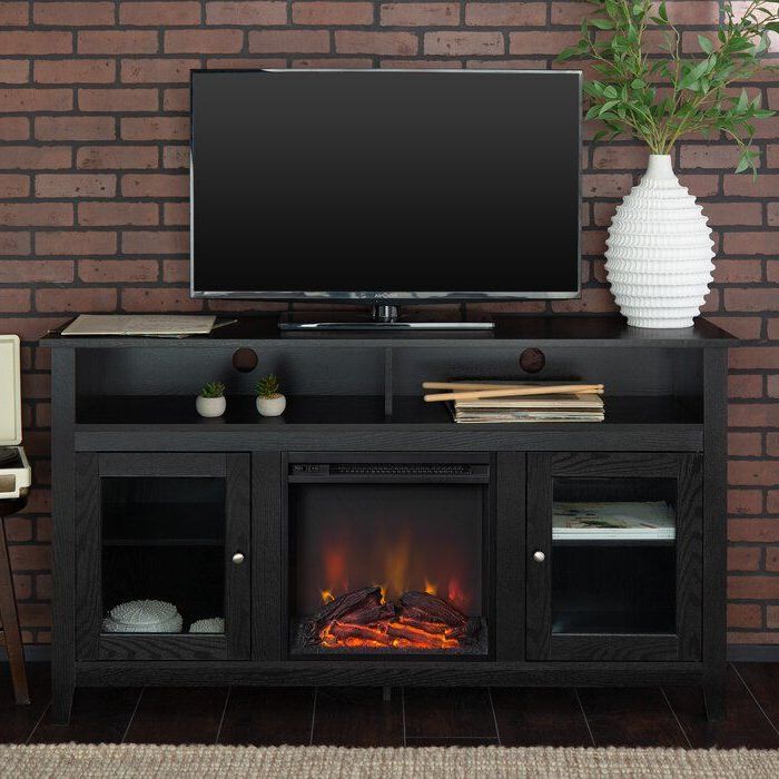 Kohn Tv Stand For Tvs Up To 65" With Fireplace Included Inside Neilsen Tv Stands For Tvs Up To 50" With Fireplace Included (View 13 of 20)