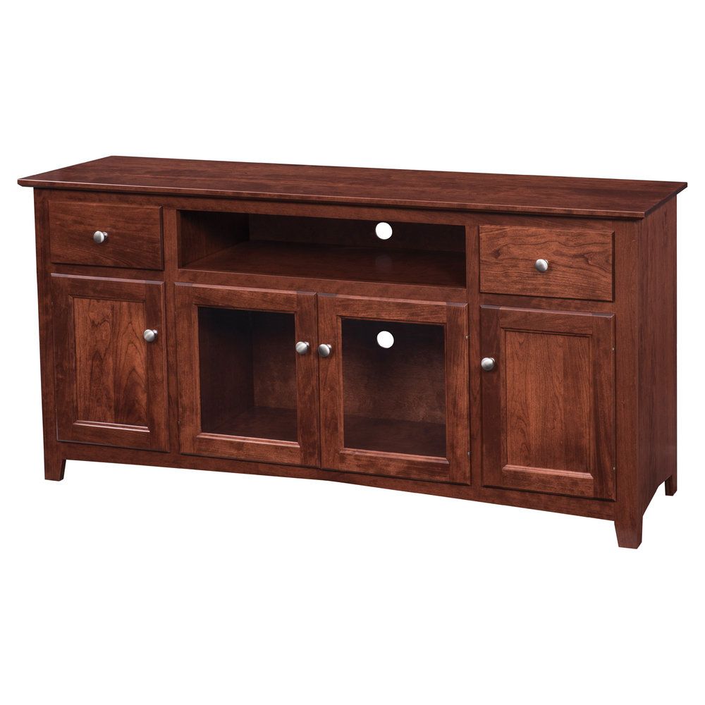Linwood Amish Tv Stand – Amish Entertainment Furniture In Lancaster Small Tv Stands (View 11 of 20)