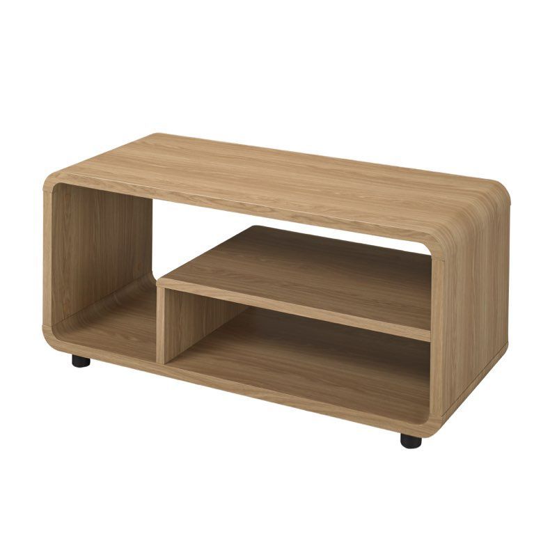 Lpd Furniture Curve Tv Stand Oak Finish In 2020 | Curved In Oakville Corner Tv Stands (View 5 of 20)