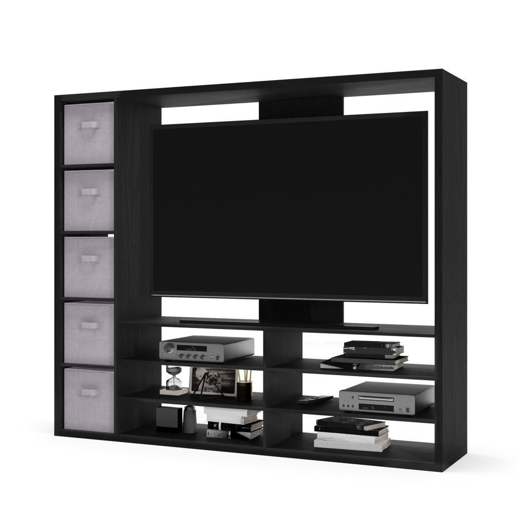 Mainstays Entertainment Center For Tvs Up To 55″, Ideal Tv Inside Mainstays Parsons Tv Stands With Multiple Finishes (View 11 of 20)