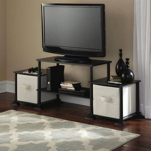 Mainstays No Tools Assembly Entertainment Center, Multiple Inside Mainstays 3 Door Tv Stands Console In Multiple Colors (Gallery 15 of 20)