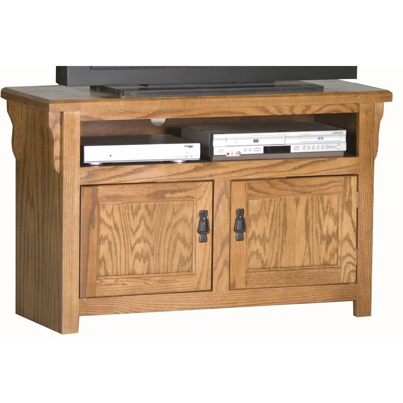 Millwood Pines Phelan Solid Wood Tv Stand For Tvs Up To 49 Regarding Oglethorpe Tv Stands For Tvs Up To 49" (View 8 of 20)