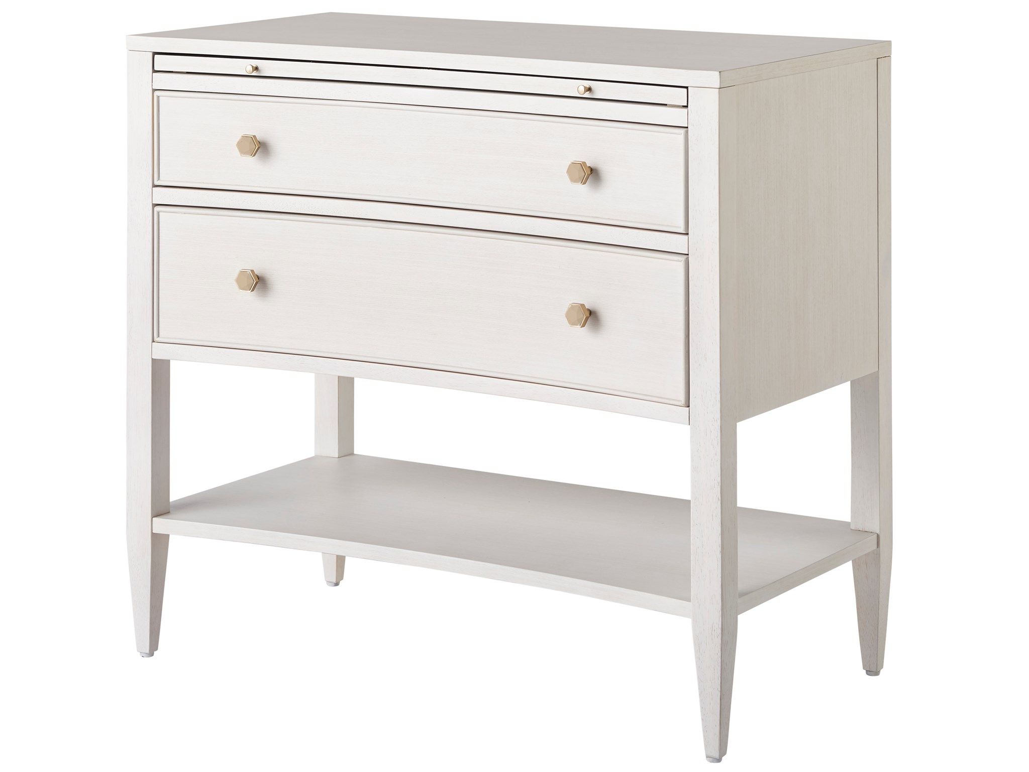 Miranda Kerr Home Chelsea Nightstand | Savvy Furniture For Rey Coastal Chic Universal Console 2 Drawer Tv Stands (View 12 of 20)