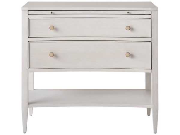 Miranda Kerr Home Chelsea Nightstand | Savvy Furniture For Rey Coastal Chic Universal Console 2 Drawer Tv Stands (View 11 of 20)