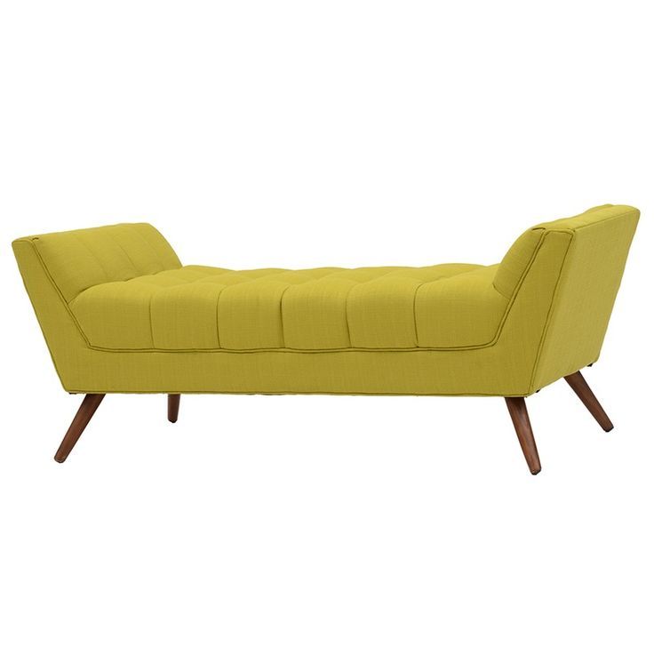 Modway Chartreuse Upholstered Bench | Upholstered Bench For Winsome Wood Zena Corner Tv & Media Stands In Espresso Finish (Gallery 20 of 20)