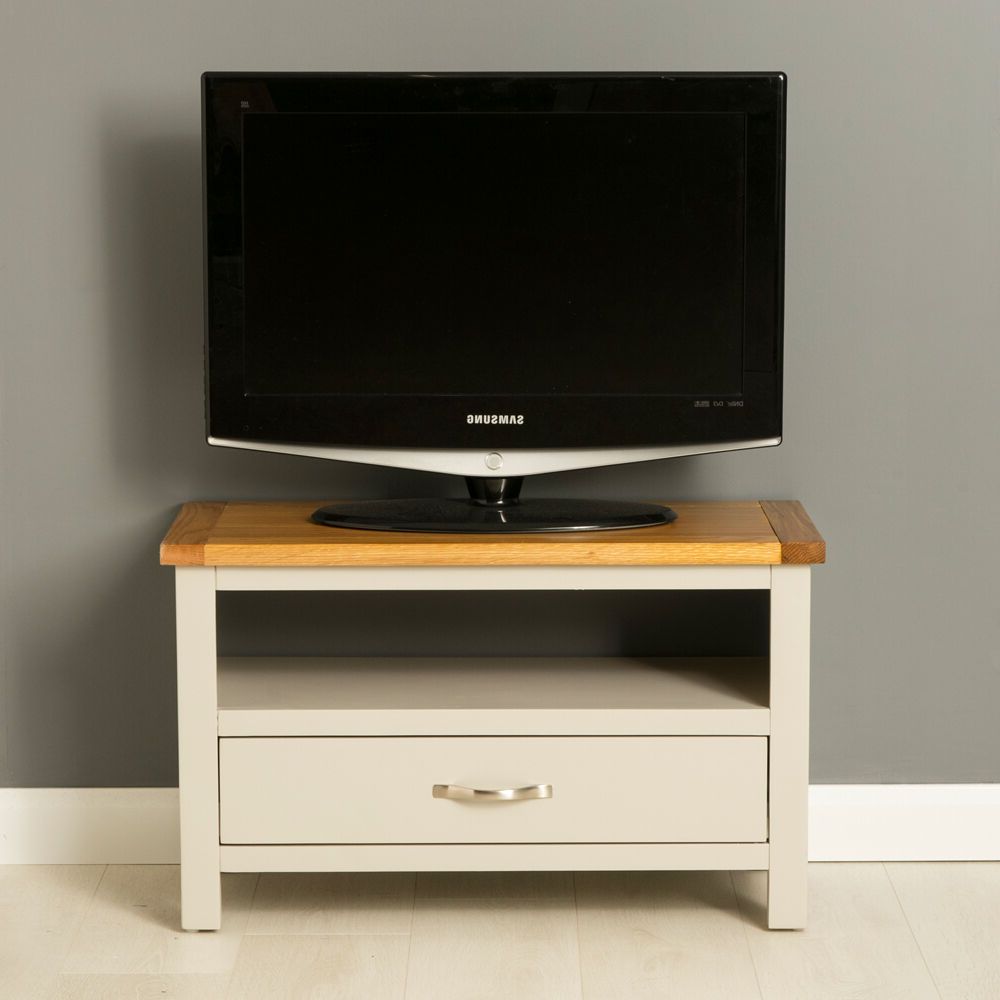 Mullion Painted Small Tv Stand / Small Oak Tv Unit Intended For Richmond Tv Unit Stands (View 6 of 20)