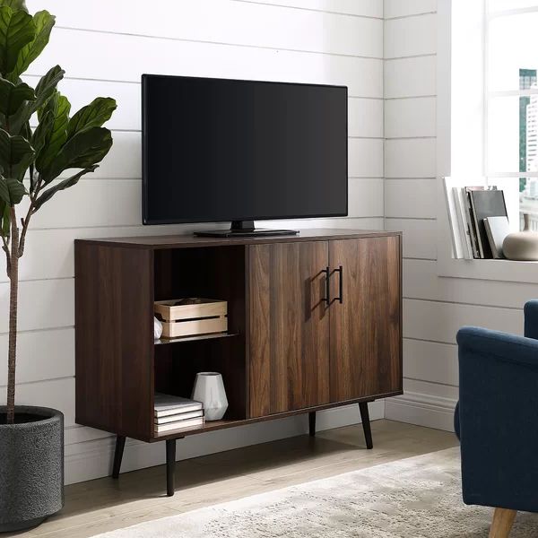 Nathanial Tv Stand For Tvs Up To 48" & Reviews | Allmodern Regarding Antea Tv Stands For Tvs Up To 48" (Gallery 20 of 20)