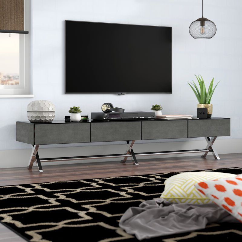 Orren Ellis Abdulsalam Tv Stand For Tvs Up To 88 Pertaining To Ailiana Tv Stands For Tvs Up To 88" (Gallery 9 of 20)