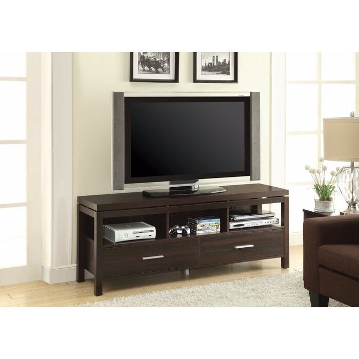 Orren Ellis Posselli Solid Wood Tv Stand For Tvs Up To 65 In Solid Wood Tv Stands For Tvs Up To 65&quot; (Gallery 18 of 20)